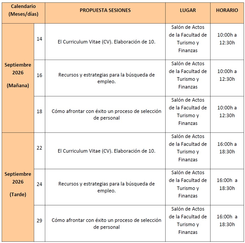 horario