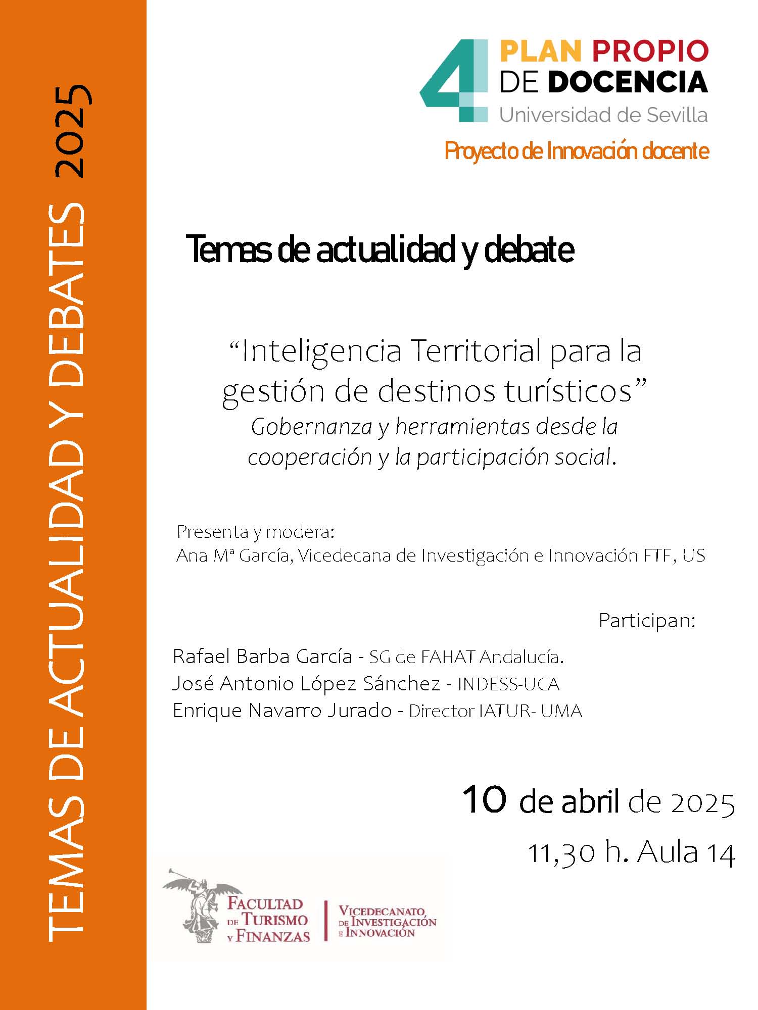 Sesión debate innovación abril 2025